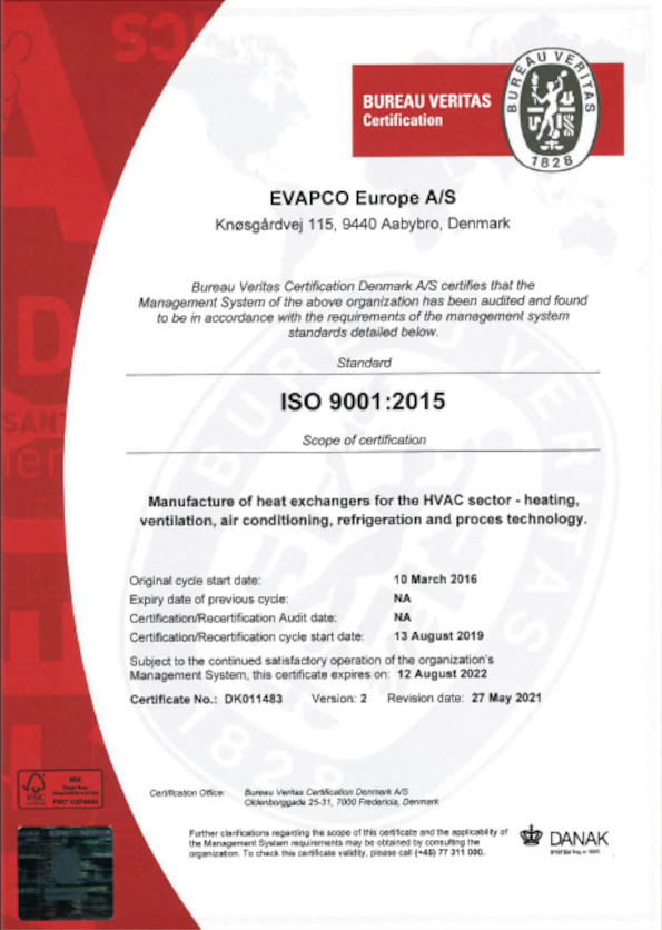 ISO Certification